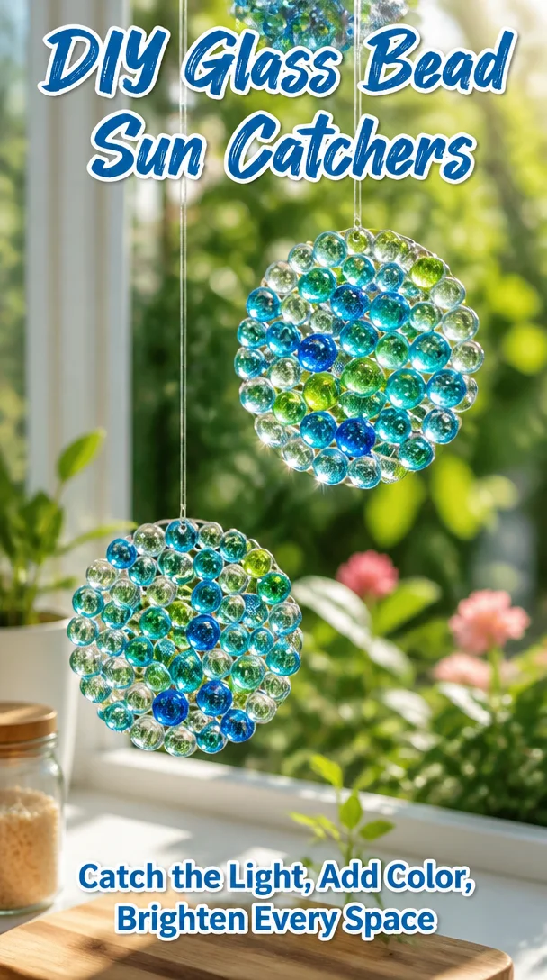 DIY Glass Bead Sun Catchers