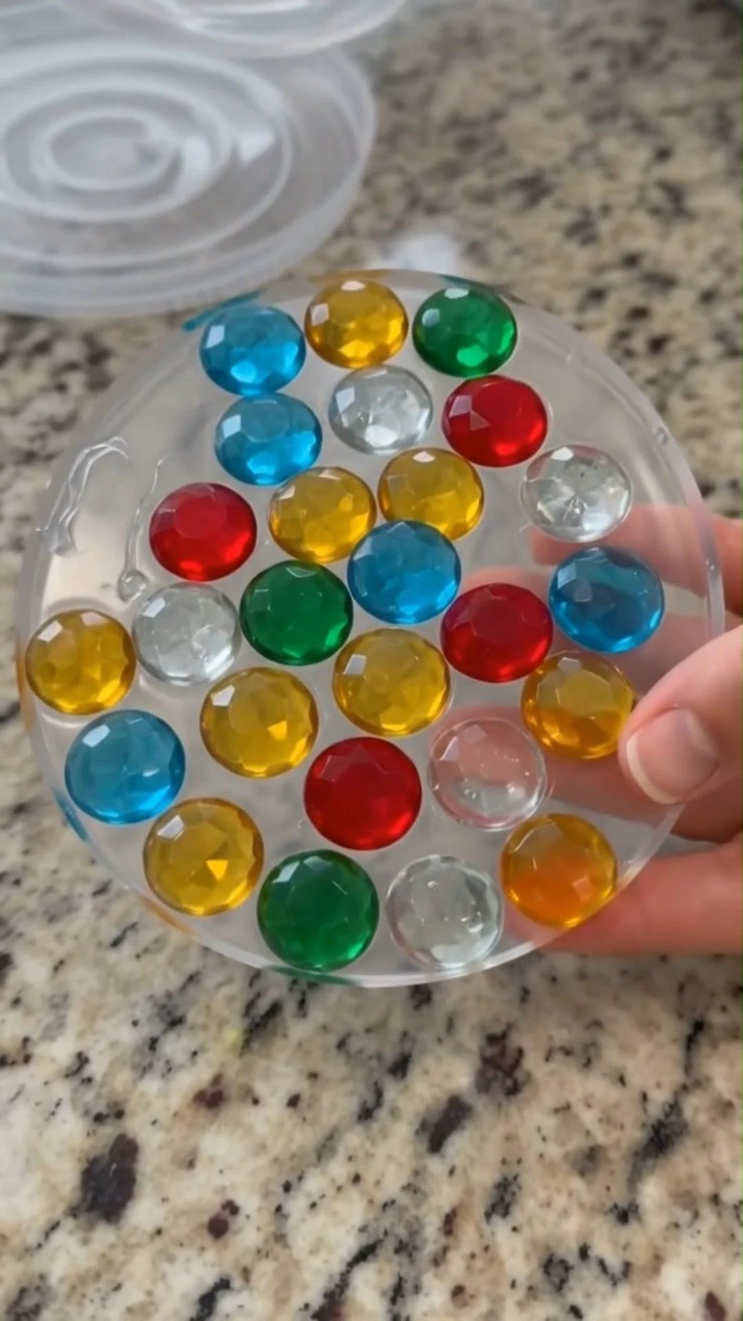 DIY glass bead suncatcher sparkles beautifully as sunlight shines through colorful translucent beads ✨ A magical decorative DIY. Save this project!