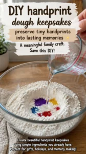 DIY handprint dough keepsakes preserve tiny handprints into lasting memories