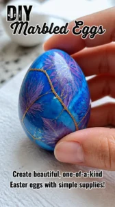 DIY Marbled Eggs