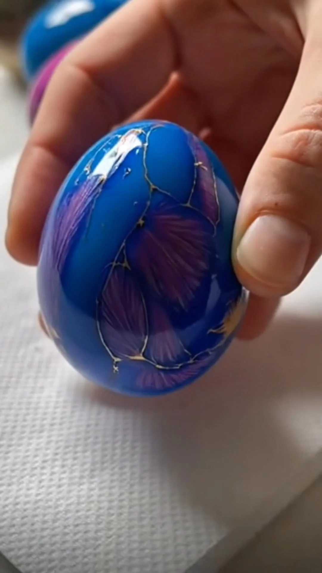 DIY Marbled Eggs