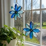 DIY paper roll flower suncatcher transforms simple cardboard rolls into&hellip;