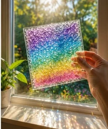 Faux-Glass Epsom Salt Window Crystals