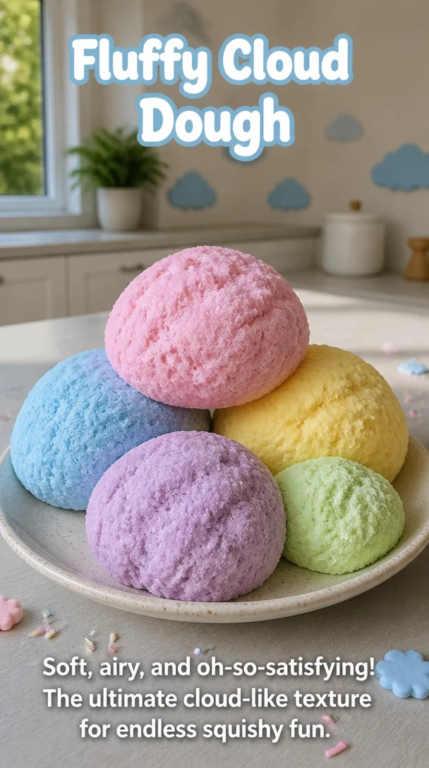 Fluffy Cloud Dough