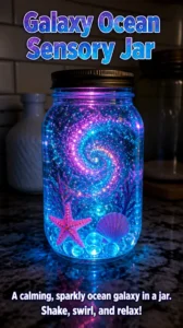 Galaxy Ocean Sensory Jar