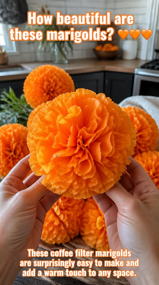 How beautiful are these marigolds? 🧡🧡🧡