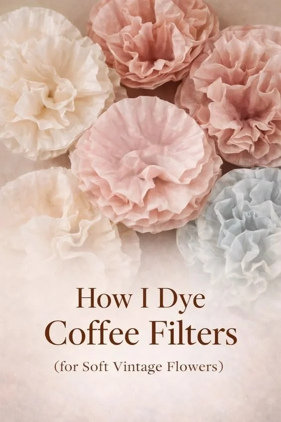 How to Color Dye Coffee Filter?