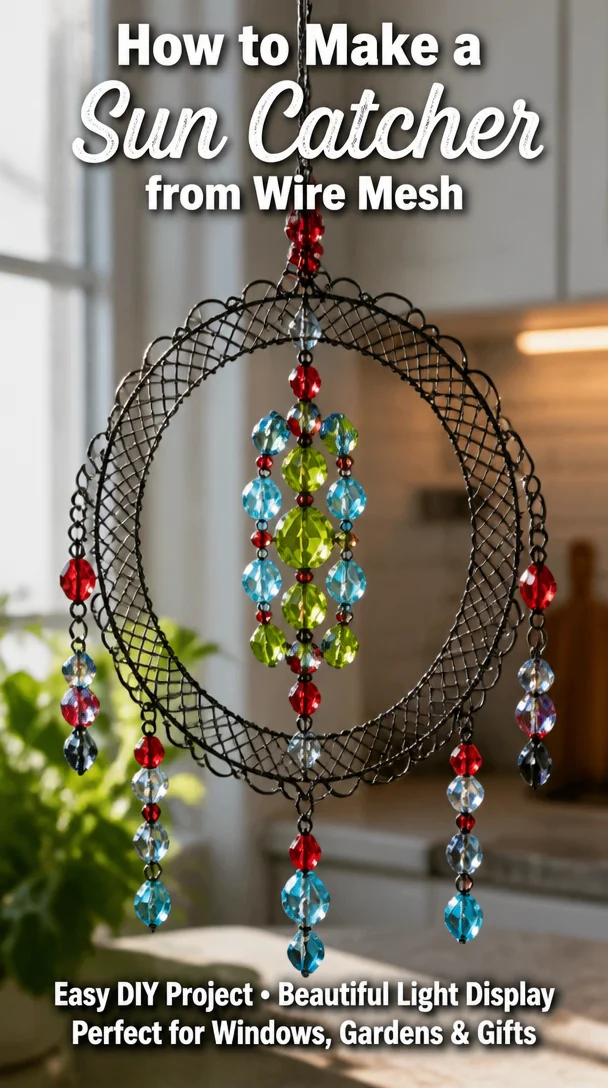 How to Make a Sun Catcher from Wire Mesh