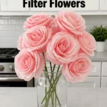 How to Make Coffee Filter Roses EASY – DIY Coffee&hellip;