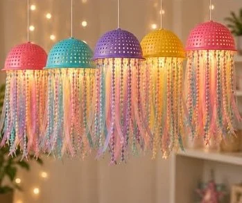 Pastel Jellyfish Light Catchers