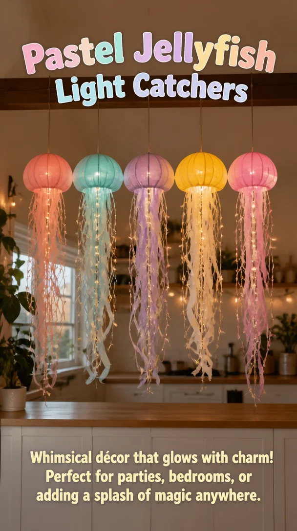 Pastel Jellyfish Light Catchers