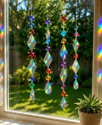 Rainbow CD Sun Catcher Strands