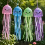 Recycled Bottle Jellyfish Wind Catcher