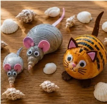Seashell Animal Crafts