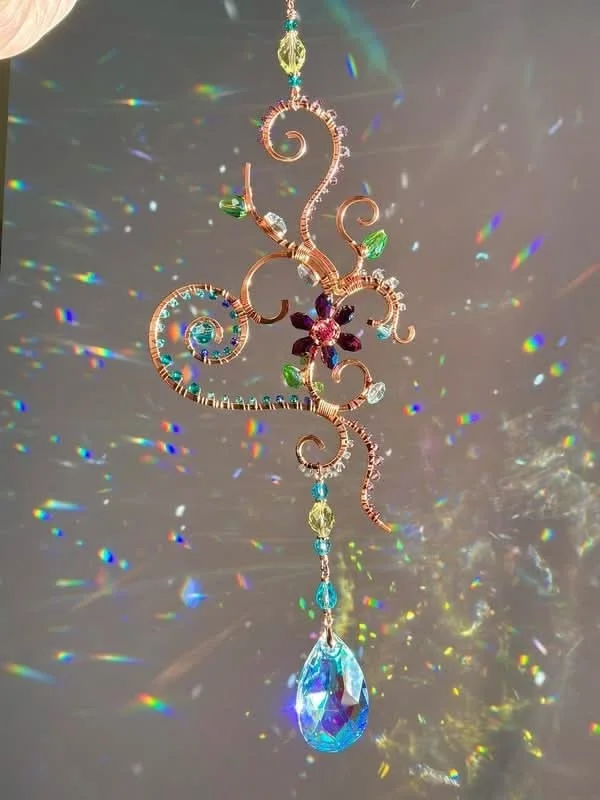 Suncatcher DIY | Just wanted to share one of my oldest designs that I’m retiring today | Facebook