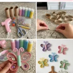 DIY Cardboard Tube Butterflies