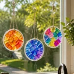 DIY Glue Suncatchers