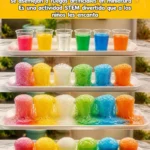 Experimento científico de fuegos artificiales genera reacciones burbujeantes y coloridas&hellip;