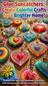 Glue Suncatchers: Create Colorful Crafts for a Brighter Home!
