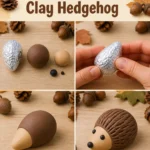 How to Make a Clay Hedgehog
