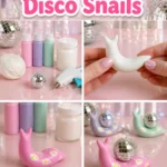 How to Make Clay Disco Snails