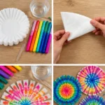 How to Make Coffee Filter Fireworks
