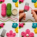 How to Make Fork Flowers