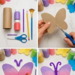 Paper Roll Butterfly