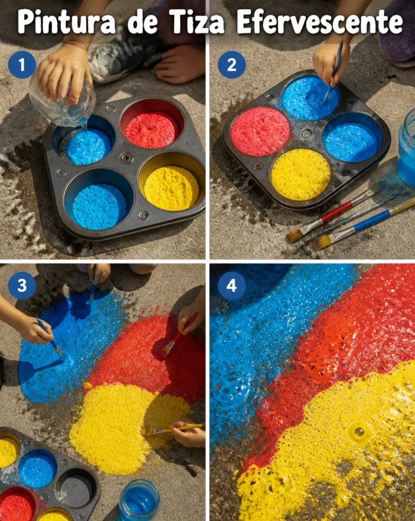 Proyectos creativos con Pintura de Tiza Efervescente