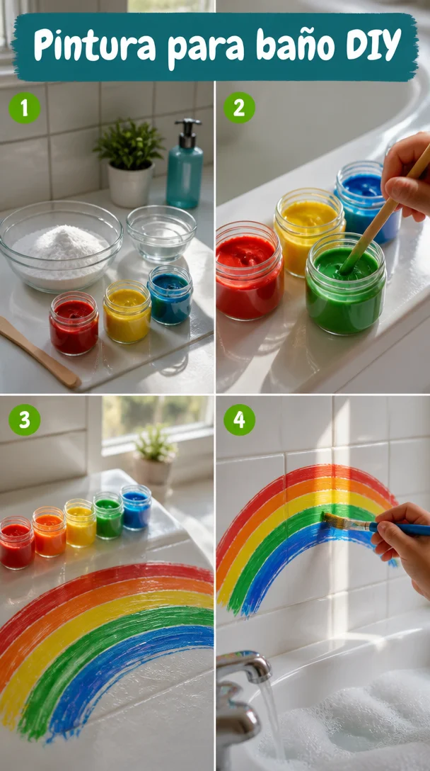 Pintura para baño DIY: opciones y consejos para un acabado perfecto.