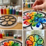 Swirling colors turn into stained-glass magic on the windows with&hellip;
