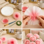 Blush Bloom Coffee Filter Roses – Beautiful Mother’s Day Gift&hellip;