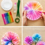 Coffee Filter Flower Mother’s Day Craft for Kids