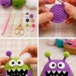 Crocheting Unique Needle Cushion Toy