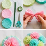 DIY Coffee Filter Flowers