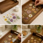 Floral Serving Tray