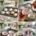 Grow sparkling crystal formations on seashells to create beautiful geode-inspired&hellip;