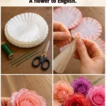 I shared how we made coffee filter flowers last week&hellip;