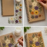 Pressed Flower Journal Cover