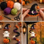 Adorable Halloween Crochet Hanging Pattern