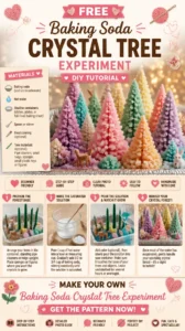 Baking Soda Crystal Tree Experiment
