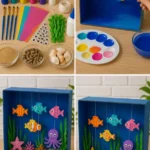 Build a Cardboard Box Aquarium at Home