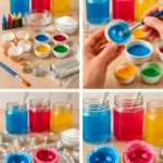 Colored Eggshell Geodes: Colorful Surprises