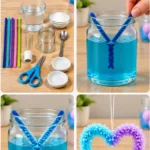 Crystal Growing with Pipe Cleaners