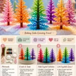 DIY Crystal Trees