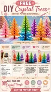 DIY Crystal Trees