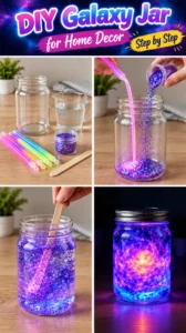 DIY Galaxy Jar for Home Decor