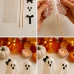 DIY Glowing Ghosts for Halloween
