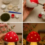 DIY Magical Mushroom Light for Home Decor