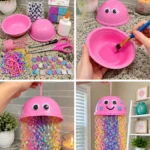 DIY Paper Bowl Jellyfish for Festive Decor